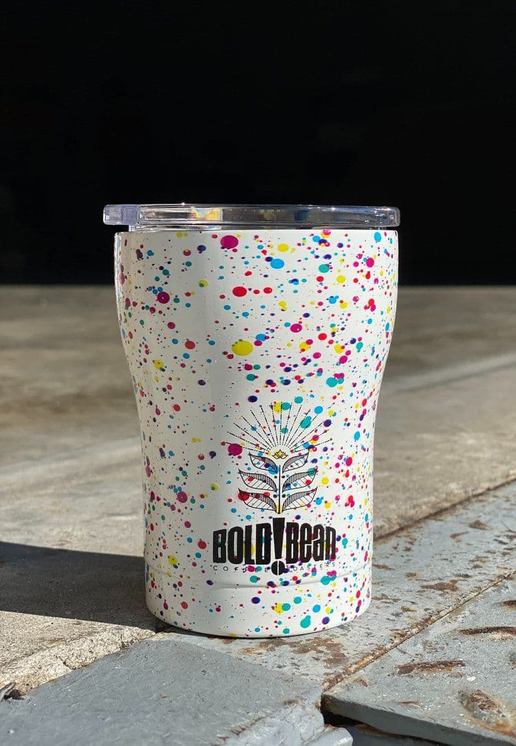 White splatter Bold Bean Sic Cup