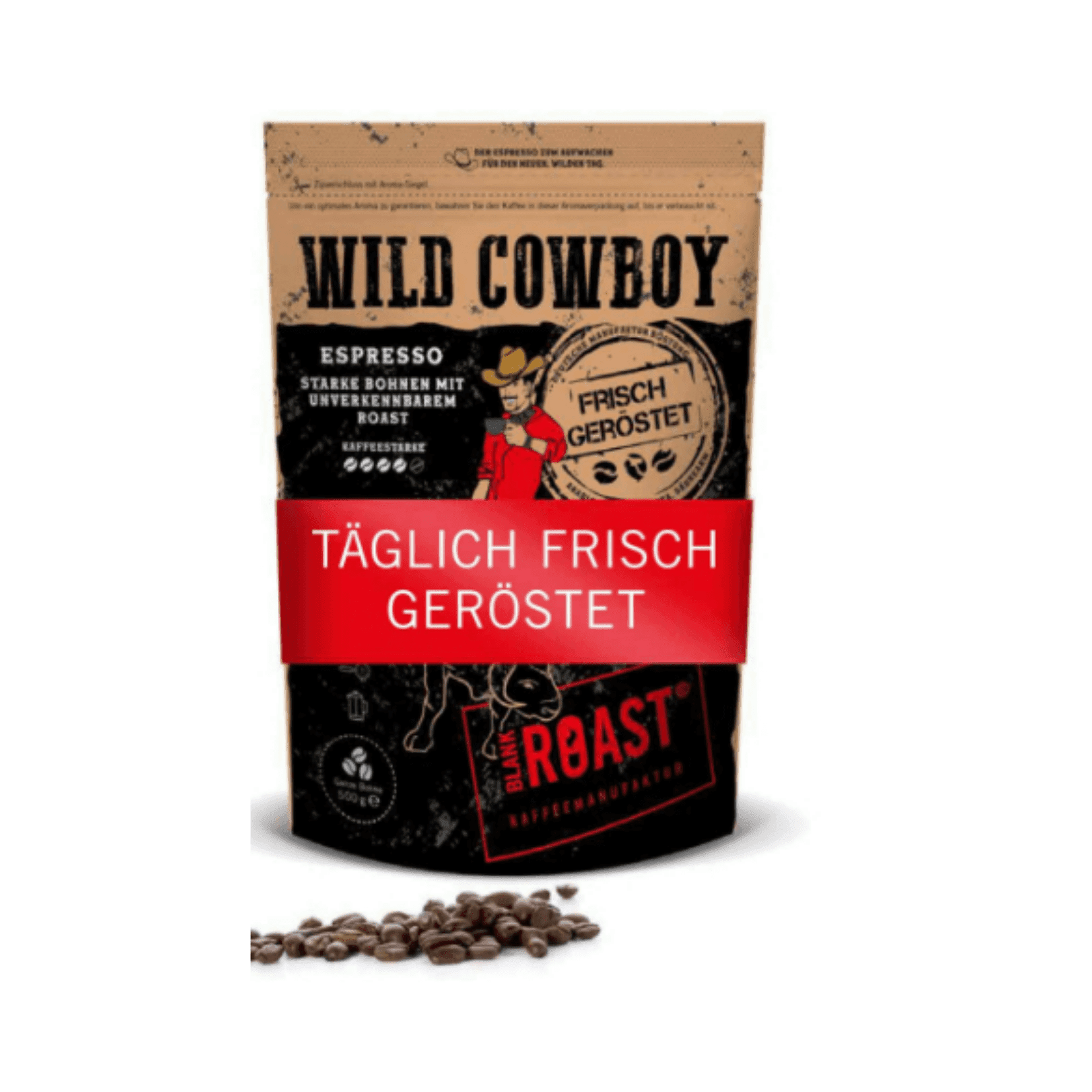 Wild cowboy coffee espresso
