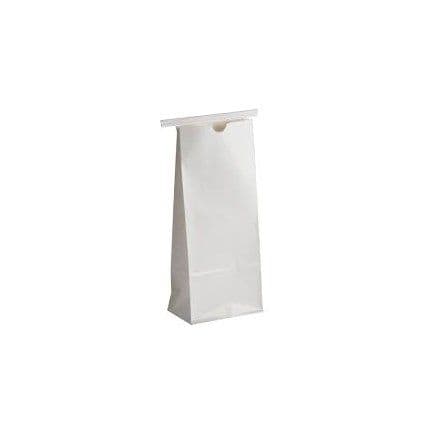 1/2 lb Tin Tie White Bags