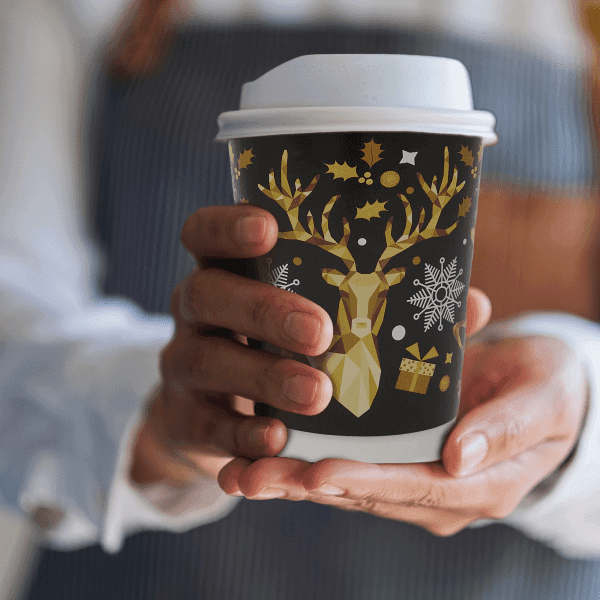 12OZ DOUBLE WALL REINDEER CUPS x 360 2
