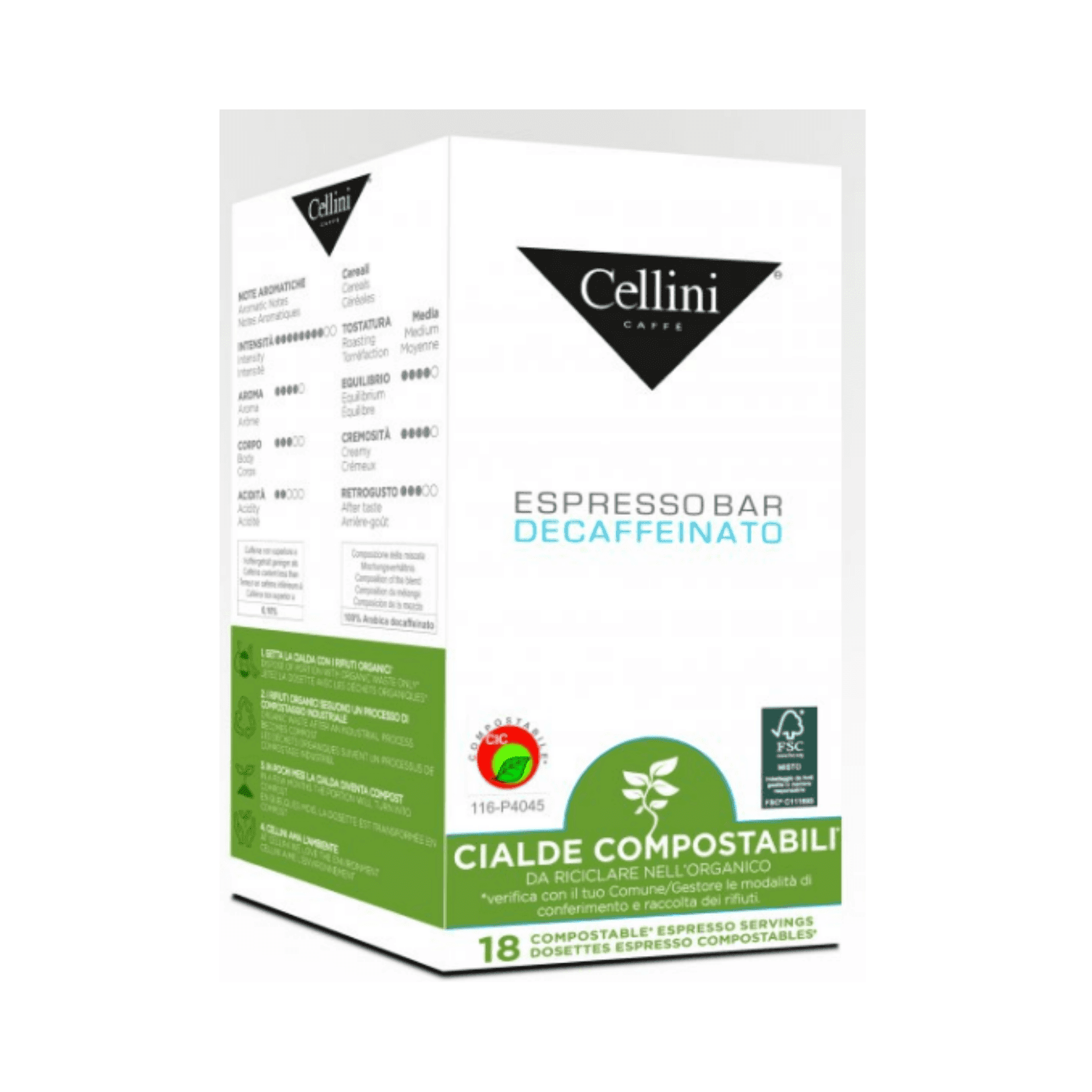 CIALDE BAR DECAFFEINATO