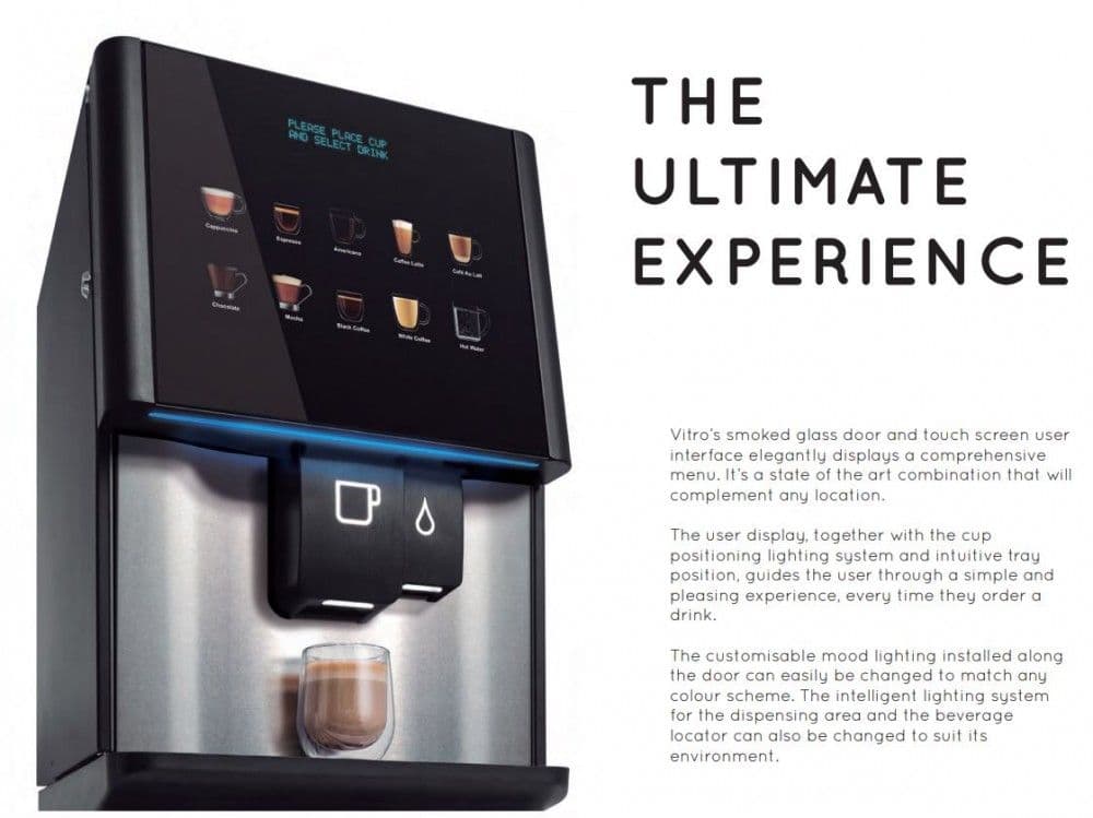 COFFEETEK VITRO X3 BEAN TO CUP COFFEE MACHINE 3