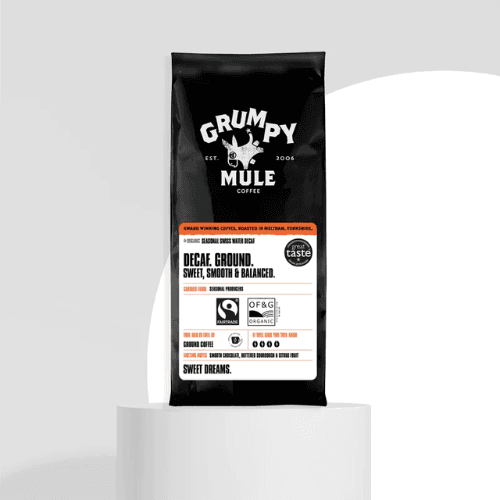 DECAF SWISS WATER PROCESSED GROUND COFFEE