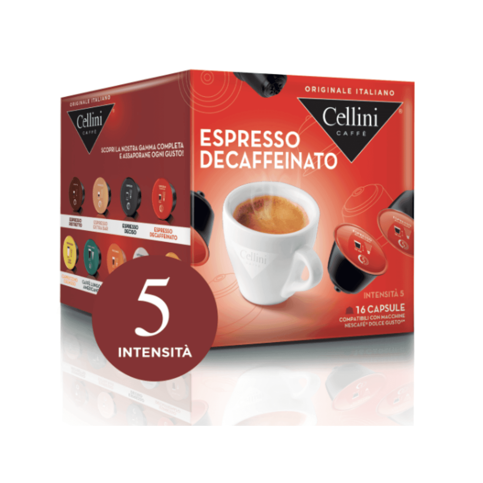 ESPRESSO DECAFFEINATO - Cellini