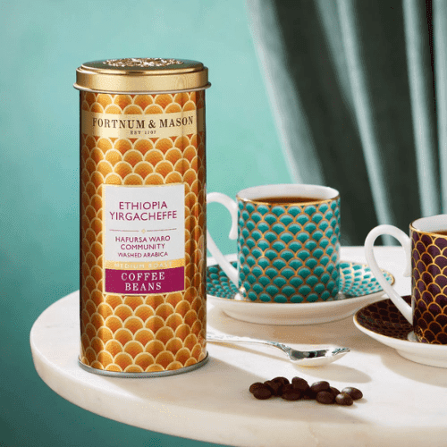 Ethiopia Yirgacheffe Coffee Beans, 125g Tin