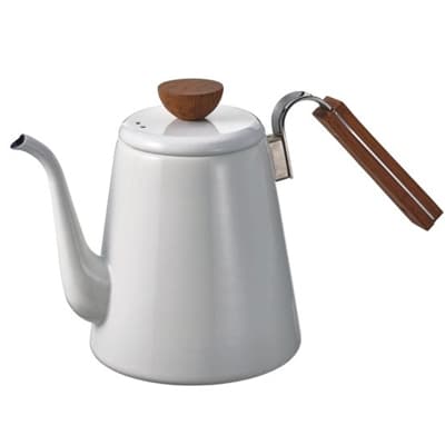 Hario kettle, Bona, 1.4 l, stainless steel white