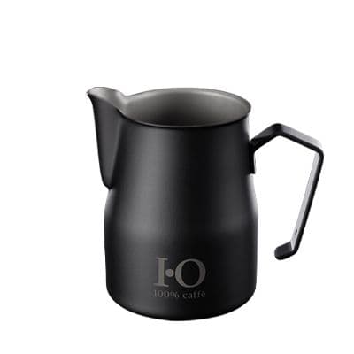 I O milk jug, Motta, 500 ml, stainless steel matt black