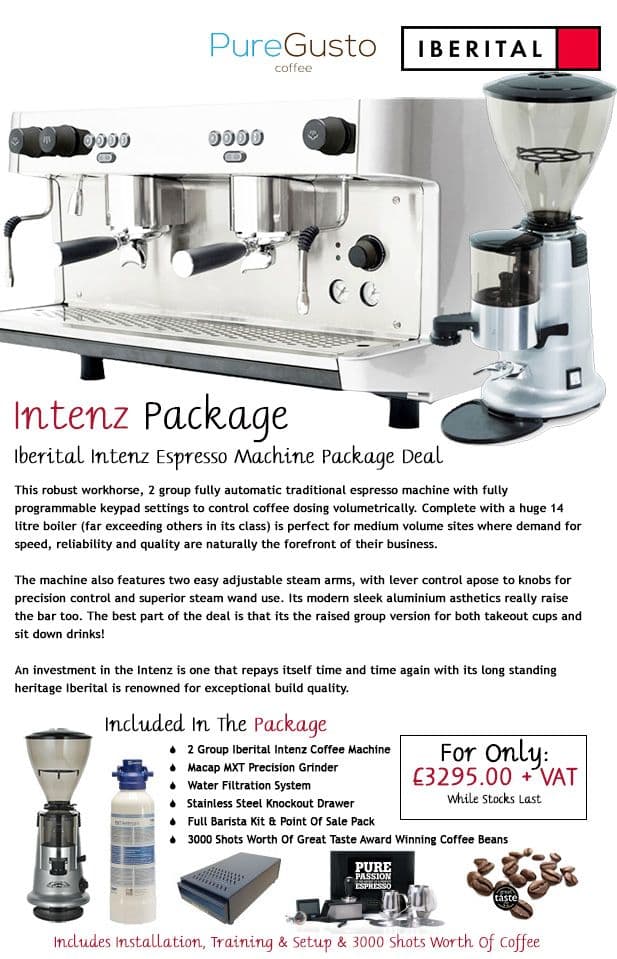 IBERITAL INTENZ COMMERCIAL COFFEE MACHINE 2