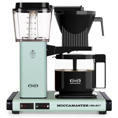 Moccamaster, filter coffee maker 4/10 cups, KBG Select, pastel green