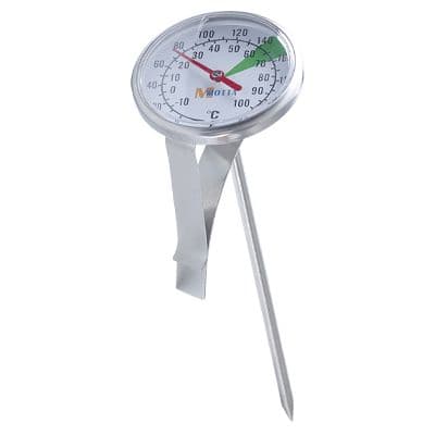Motta milk thermometer, stainless steel