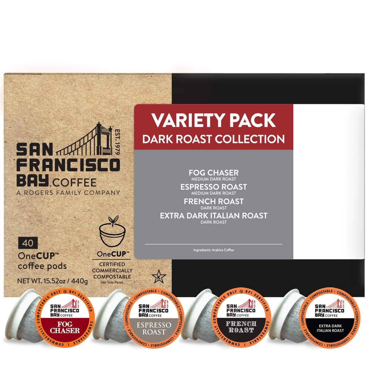 OneCUP Dark Roast Variety Pack
