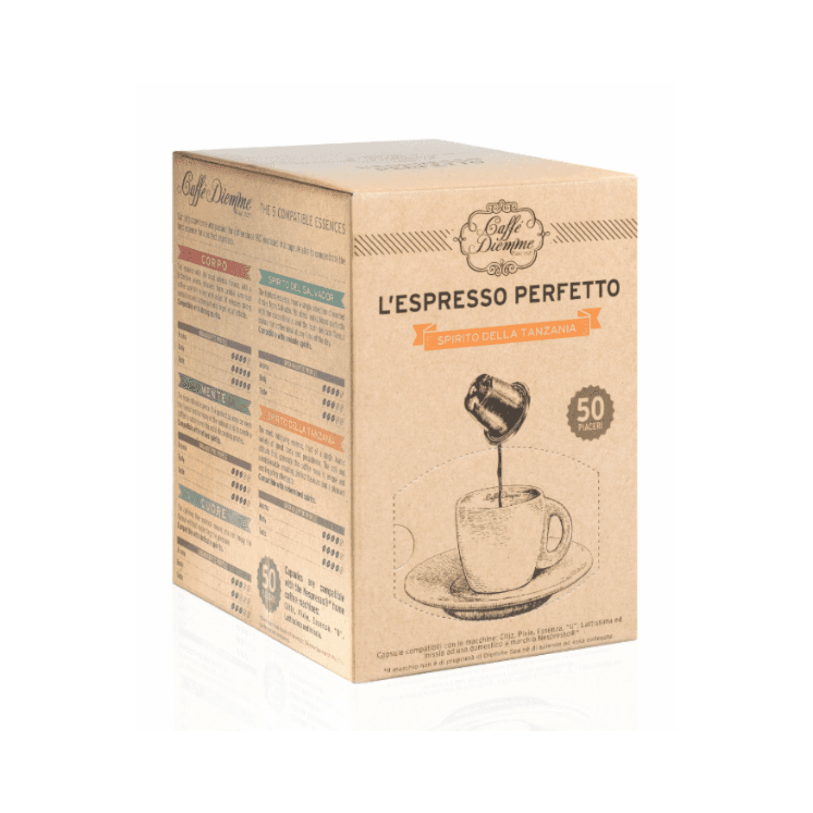 SPIRITO DELLA TANZANIA - L'ESPRESSO PERFETTO