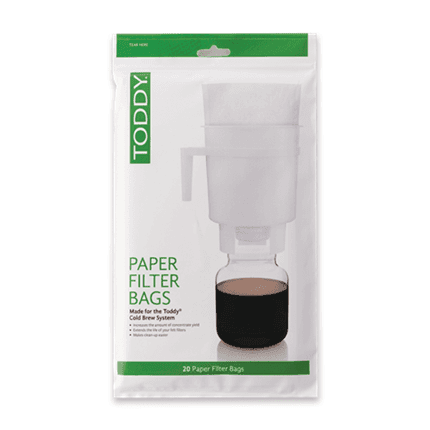 Toddy Paper Filter Bags (Pack of 20)
