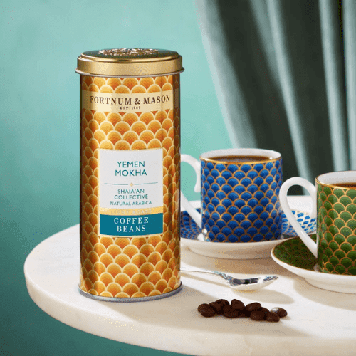 Yemen Mokha Coffee Beans, 125g Tin