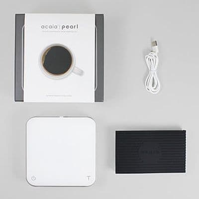 Acaia Pearl scales, White