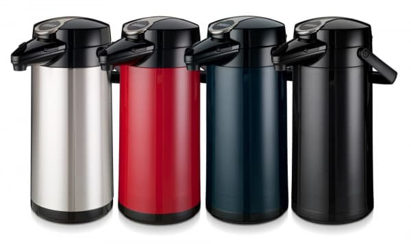 BRAVILOR FURENTO AIRPOT - 2.2 LITRE - Red (Glass Inner)