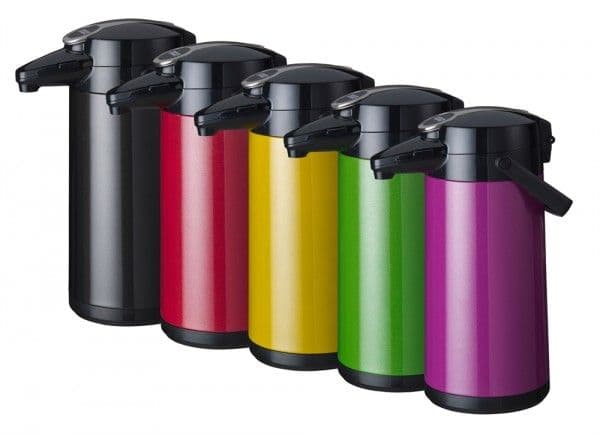 BRAVILOR FURENTO AIRPOT - 2.2 LITRE - Stainless Steel (Glass Inner) 2