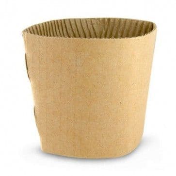 CARDBOARD COFFEE CUP CLUTCHES - 8/10oz x100