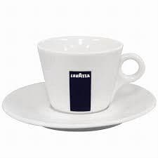 LAVAZZA CAPPUCCINO CUPS & SAUCERS X 6