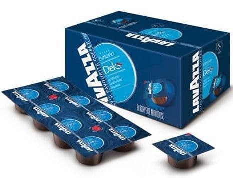 LAVAZZA DEK DECAF GROUND SACHETS X 80