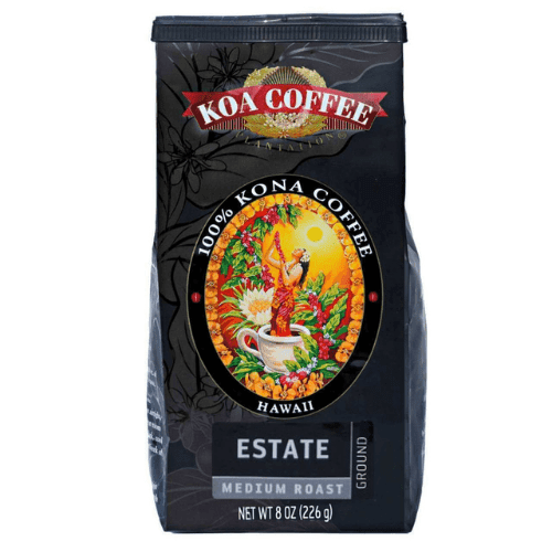 ESTATE MEDIUM ROAST GROUND 100% KONA COFFEE