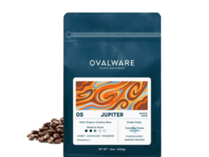 05 JUPITER POUR OVER COFFEE BEAN Coffee From  OVALWARE On Cafendo