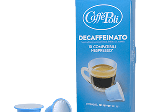 10 Nespresso compatible capsule Decaffeinato Coffee From  Caffé Poli On Cafendo