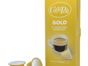 10 Nespresso compatible Gold Coffee From  Caffé Poli On Cafendo
