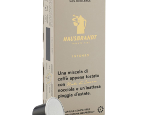 10 NESPRESSO® COMPATIBLE INTENSE CAPSULES Coffee From  Hausbrandt Kaffee On Cafendo