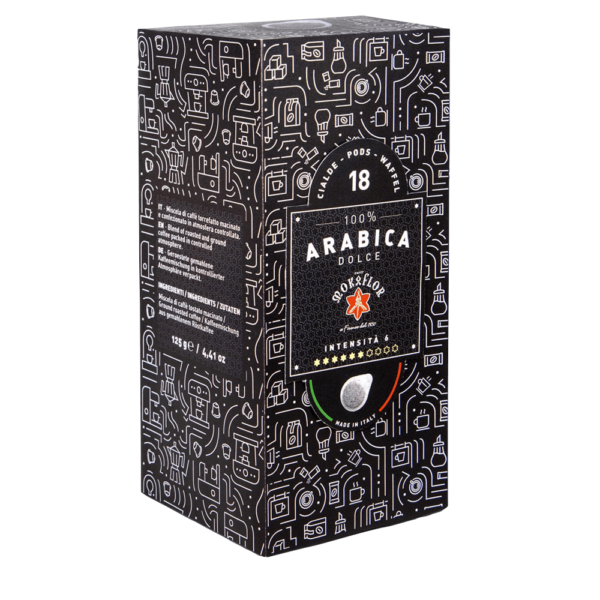 100% DOLCE ARABICA PODS Coffee From  Mokaflor On Cafendo