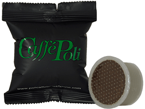 100 Espresso Point compatible capsule Crema Coffee From  Caffé Poli On Cafendo