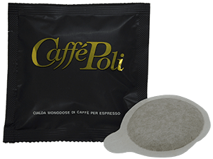 150 pods Black Coffee From  Caffé Poli On Cafendo