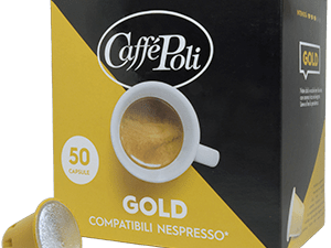 50 compatible capsule Gold Coffee From  Caffé Poli On Cafendo