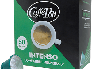 50 Nespresso compatible capsule Intenso Coffee From  Caffé Poli On Cafendo