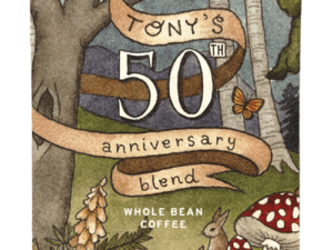 50TH ANNIVERSARY BLEND Coffee From  Tony's Coffee On Cafendo