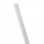 7.75" Renewable & Compostable Jumbo White PLA Straw
