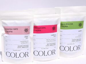 AFRICAN VARIETY PACK Coffee From  Color Coffee Roasters On Cafendo