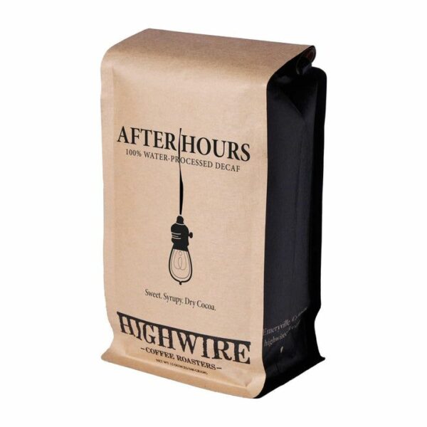 After Hours: 100% Water-Processed. Best Decaf Coffee. Coffee From  Highwire On Cafendo