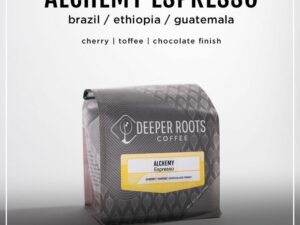 ALCHEMY ESPRESSO Coffee From  Deeper Roots Coffee On Cafendo