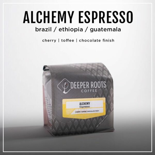 ALCHEMY ESPRESSO Coffee From  Deeper Roots Coffee On Cafendo