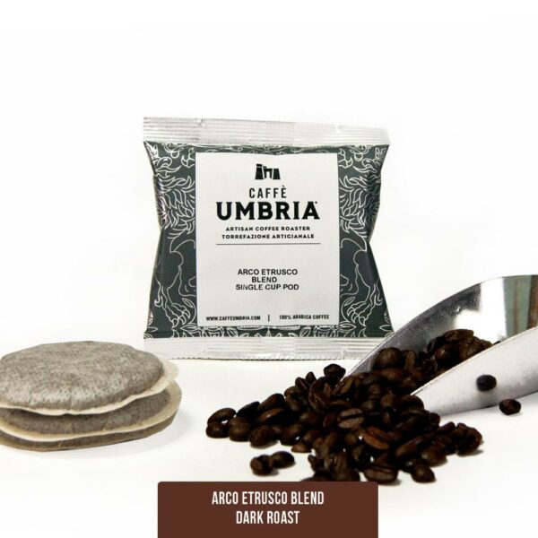 Arco Etrusco Blend - Single Cup Pods Coffee From  Caffè Umbria On Cafendo