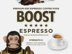 AROMO ESE COFFEE PODS - BOOST X 100 PODS Coffee From  PUREGUSTO On Cafendo