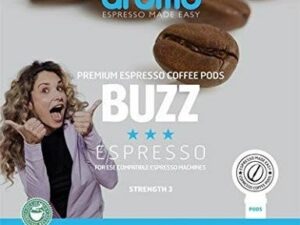 AROMO ESE COFFEE PODS - BUZZ - FRENCH ROAST X 100 PODS Coffee From  PUREGUSTO On Cafendo