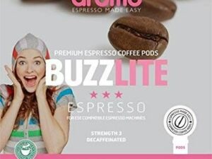 AROMO ESE COFFEE PODS - BUZZ LITE - DECAF FRENCH ROAST X 100 PODS Coffee From  PUREGUSTO On Cafendo