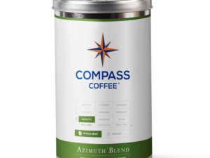 Azimuth Tin Coffee From  Compass Coffee On Cafendo
