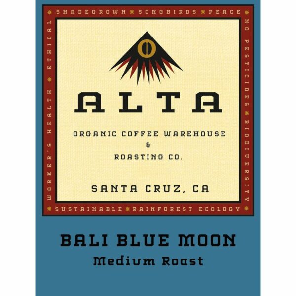 BALI BLUE MOON [INDONESIA] Coffee From  Alta Organic Coffee On Cafendo