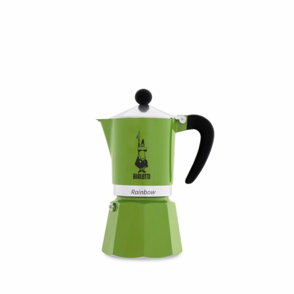 Bialetti - Espresso maker Rainbow 3 cups green Coffee From  Berliner Kaffeerösterei On Cafendo
