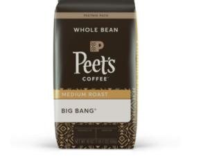 Big Bang whole bean Coffee From  Peets Coffee On Cafendo