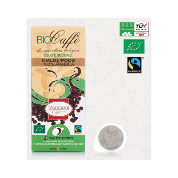 Biocaffè Fairtrade - Pods On Cafendo