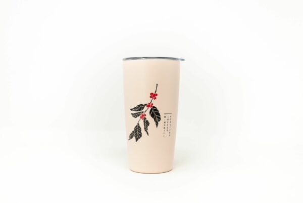 Black and pink Miir Tumbler Coffee From  Windmill Coffee On Cafendo